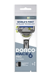 DORCO Maszynka jednorazowa do golenia Pace 6 PRO 1 szt - 6 ostrzy