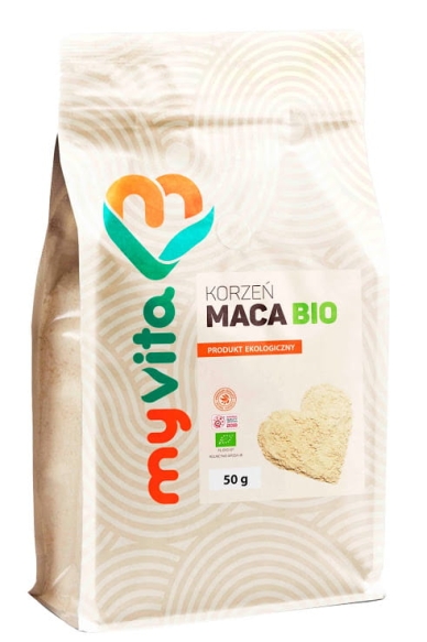 Maca BIO Sproszkowany Korzeń, Myvita 50 g