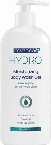 NOVACLEAR Hydro Nawilżający żel do mycia ciała 500 ml