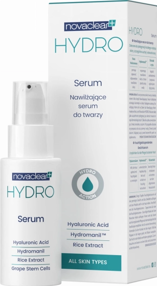 NOVACLEAR Hydro Nawilżające serum do twarzy 30 ml