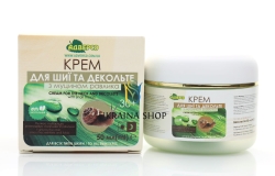 Krem do szyi i dekoltu dla skóry dojrzałej, zwiotczałej, suchej, z śluzem ślimaka, Adverso, 50 ml