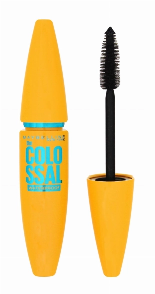 MAYBELLINE Colossal Mascara do rzęs Black waterproof (zielona) 10.7 ml