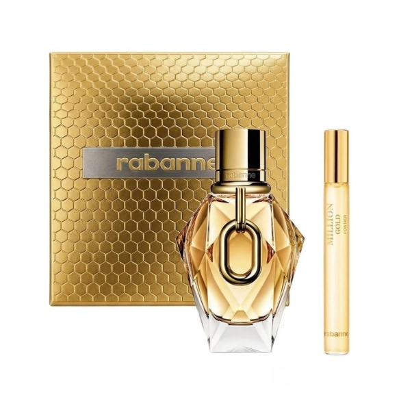 PACO RABANNE Zestaw Million Gold Woda perfumowana 90 ml + Woda perfumowana 20 ml