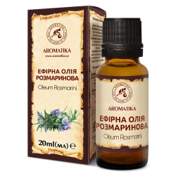 Rosemary Essential Oil, 100% Natural, Aromatika, 20 ml