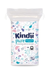 Kindii Baby Sensitive Płatki kosmetyczne 60 szt.