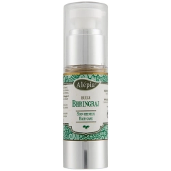 Bhringraj Hair Oil Luxe Glass Bottle, Alepia, 30ml