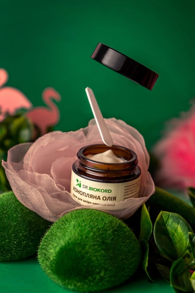 Krem do Skóry wokół Oczu z Olejem Konopnym, Dr.Biokord, 100% Naturalny