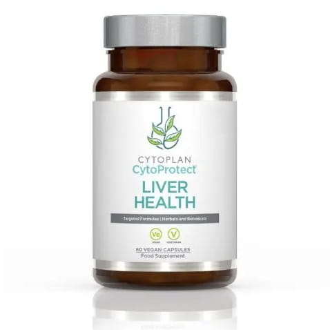 Liver Health CytoProtect, Suplement Diety na Wątrobę, Cytoplan, 60 kapsułek
