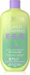 EVELINE Super Vitamins Regenerujące mleczko–serum do ciała 5w1 350 ml
