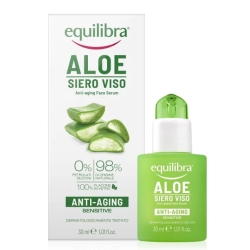 Equilibra Aloe Serum przeciwstarzeniowe do twarzy 50% aloesu  30ml