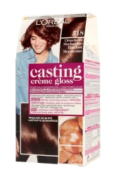 LOREAL Casting Creme Gloss Krem koloryzujący nr 518 Orzechowe Mochaccino  1op.