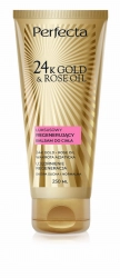 PERFECTA 24k Gold & Rose Oil Luksusowy balsam do ciała regenerujący 250 ml