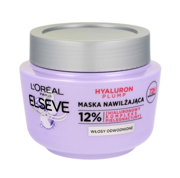 LOREAL ELSEVE Hyaluron Plump Maska nawilżająca do włosów odwodnionych 300 ml