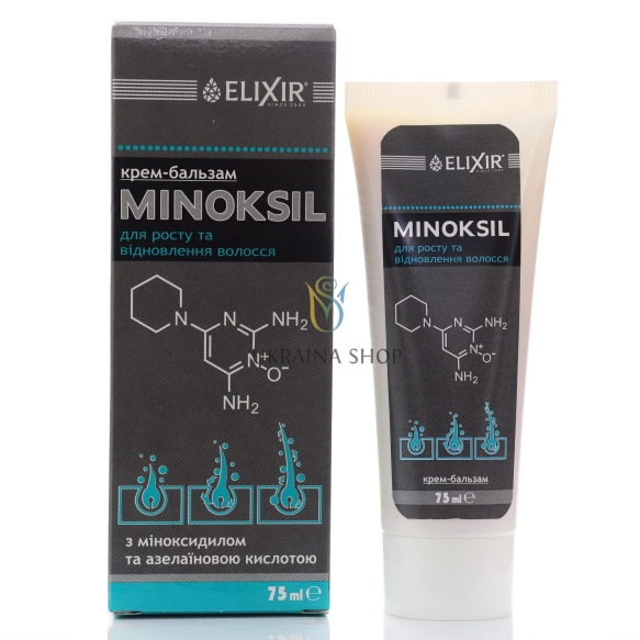 Minoksil Krem-balsam na Porost i Odbudowę Włosów, Elixir, 75ml