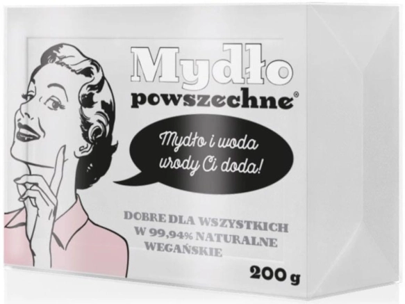 Hipoalergiczne Mydło w Kostce, Szare Powszechne, Barwa, 200 g