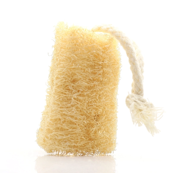 Luffa LOOFAH Roślinna Naturalna Gąbka do Kąpieli, 10cm