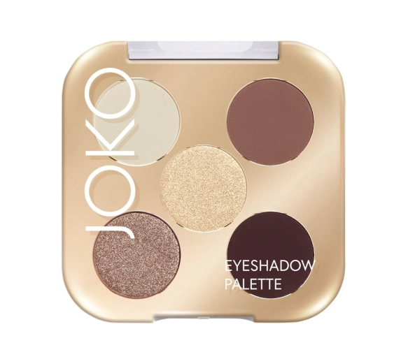 JOKO Paletka cieni do powiek 5 Smoky Nude