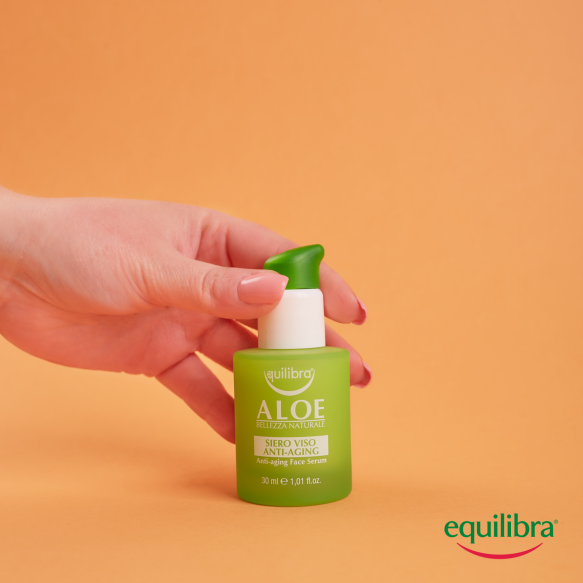 Aloesowe Przeciwzmarszczkowe Serum do Twarzy, Equilibra