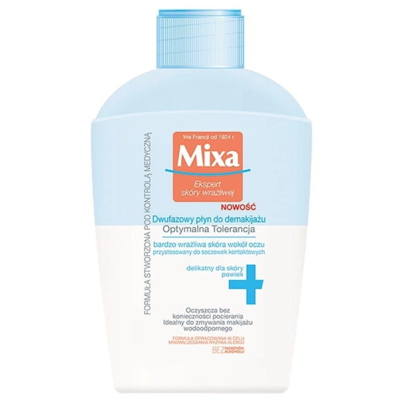 MIXA Płyn dwufazowy do demakijażu oczu 125ml